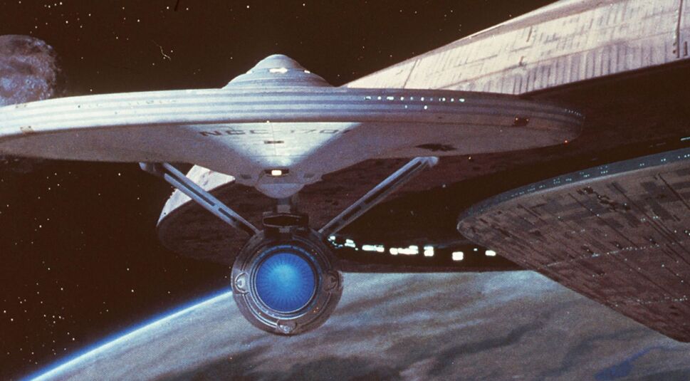 Die U.S.S. Enterprise in "Star Trek III"