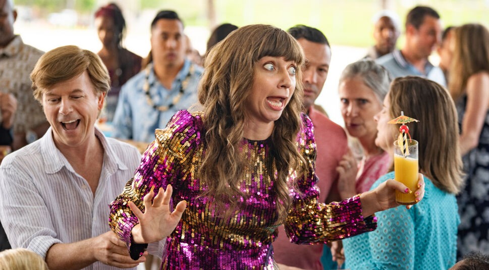 David Spade und Lauren Lapkus in The Wrong Missy