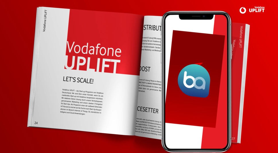 getbuff ist im Startup Programm ovn Vodafone Uplift