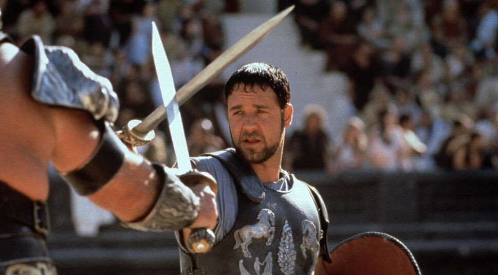 Auf dem Bild des Gladiator II-Artikels sieht man Maximus in der Kampfarena.