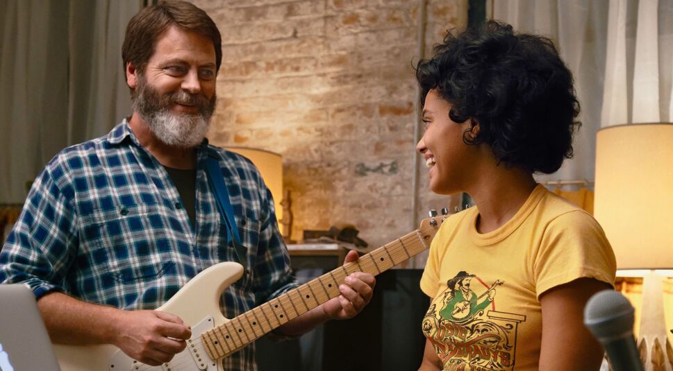 Kiersey Clemons und Nick Offerman in Herzen schlagen laut