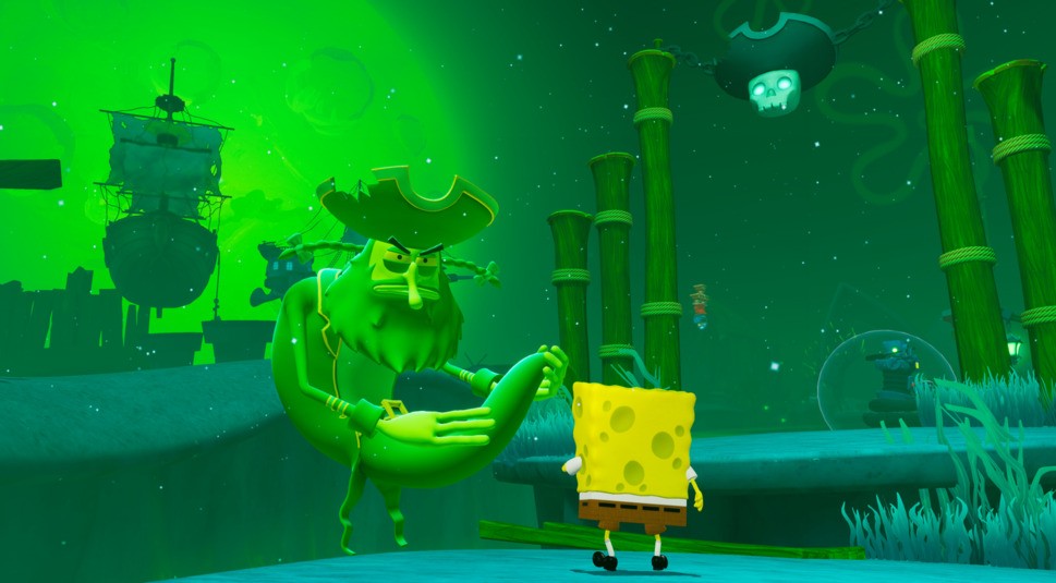 Spielzene aus SpongeBob SchwammKopf: Battle for Bikini Bottom – Rehydrated