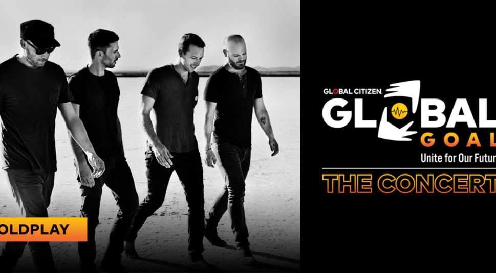 Coldplay Global Goal Unite
