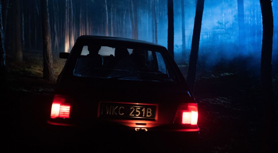  Dieser dunkle Wald stellt die Kulisse für ein tragisches Ereignis