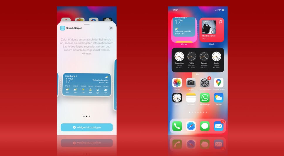 iOS 14: Smart-Stapel