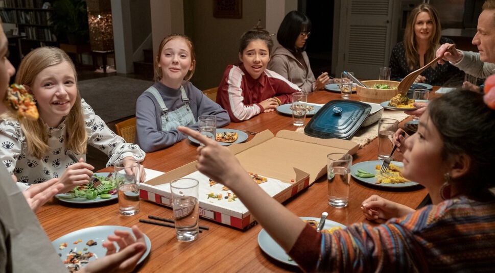 Der Babysitter-Club: Die Mitglieder beim Abendessen