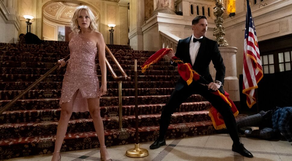 Malin Akerman und Joe Manganiello in The Sleepover