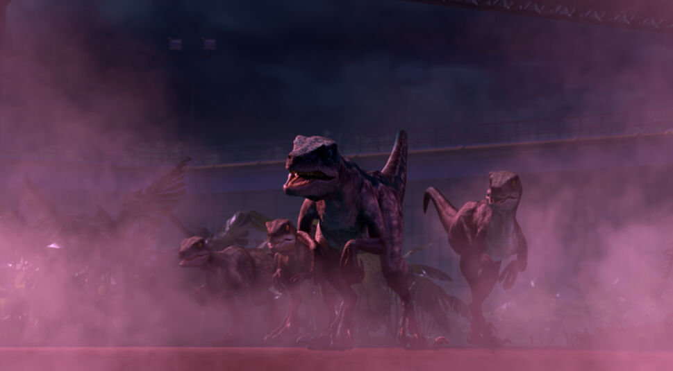 Jurassic World Raptoren