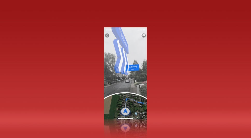 Live View in Google Maps