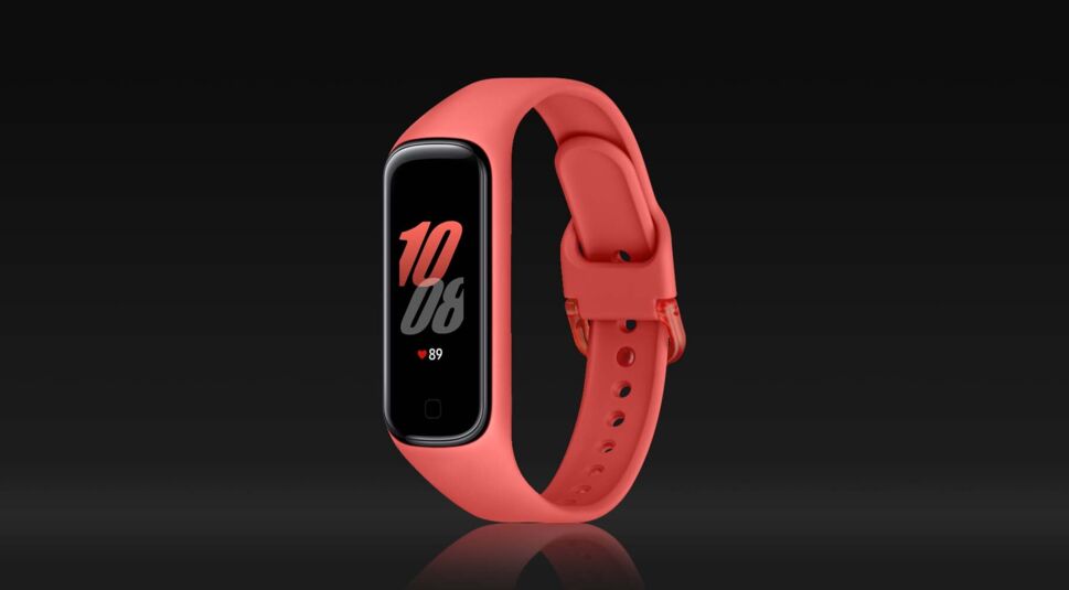 Die Galaxy Fit 2 in Rot.