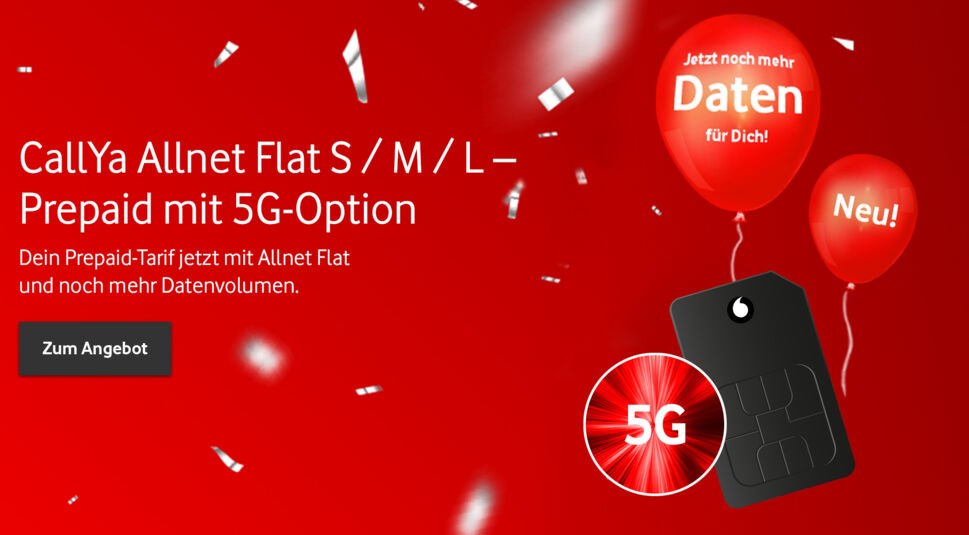 CallYa Banner neues Portfolio September 2020