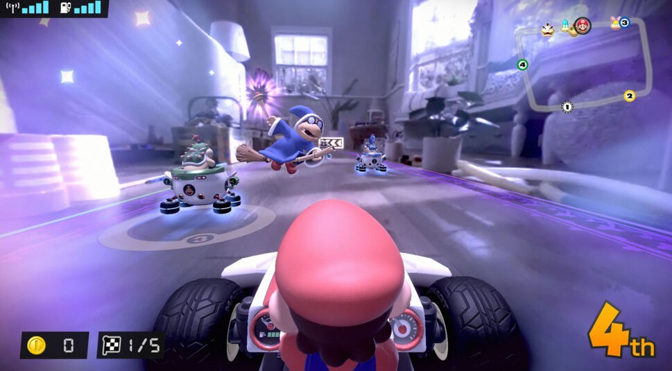 Screenshot aus dem Spiel Mario Kart Home Circuit