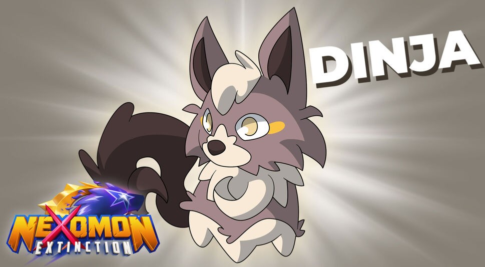 Dinja ist ein der Starter-Nexomon des Spiels Nexomon Extinction