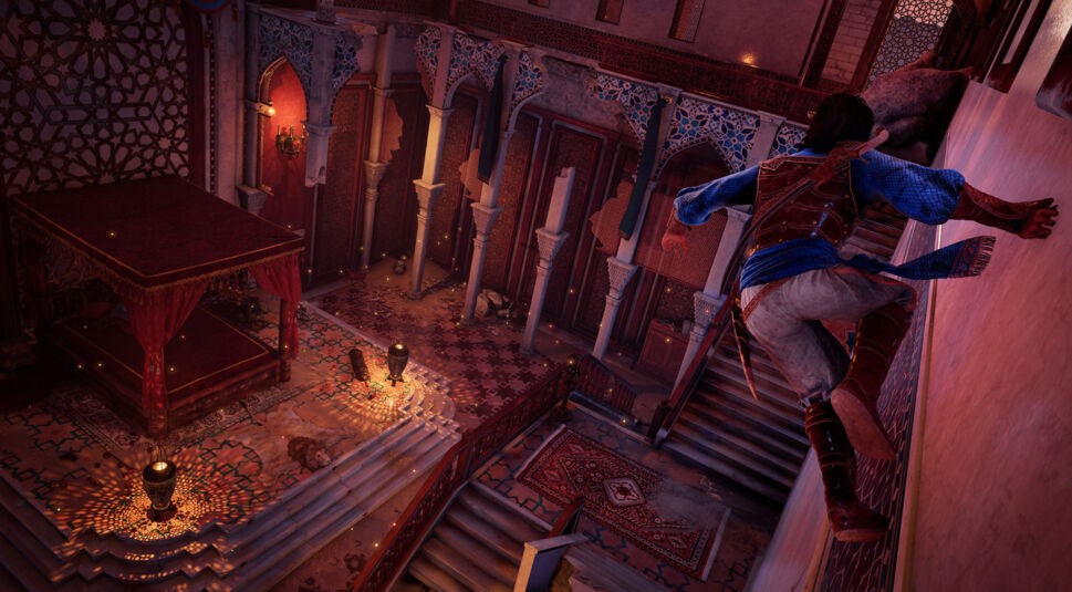 Gameplay Screenshot des Spiels Prince of Persia: The Sands of Time Remake 