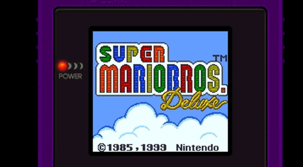 Screenshot aus dem Spiel „Super Mario Bros. Deluxe” 