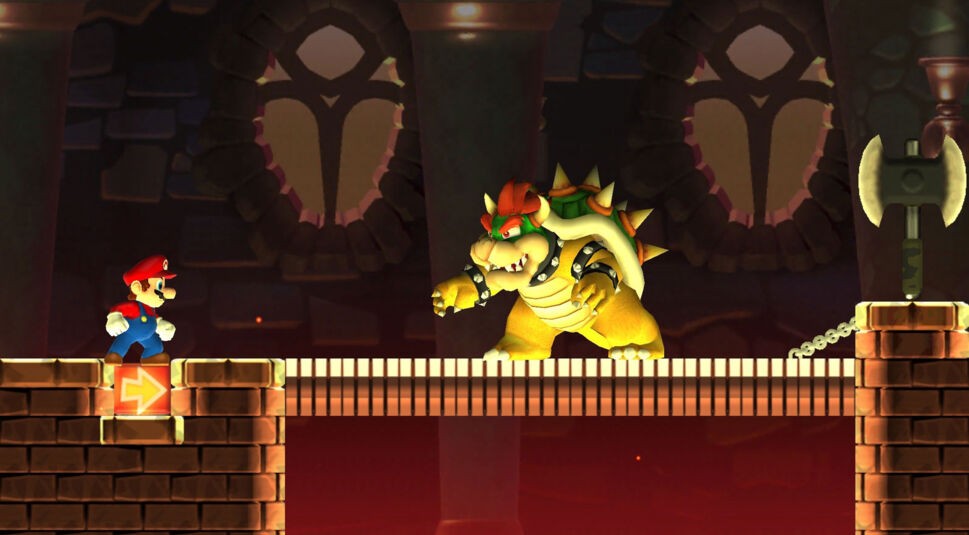 Screenshot aus dem Spiel „Super Mario Run“ 