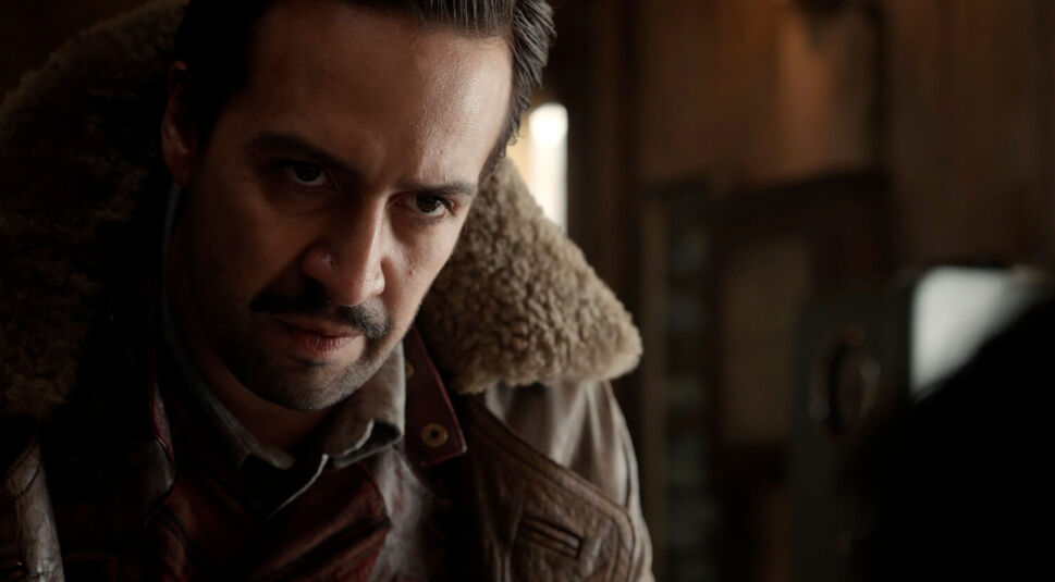 Lin‑Manuel Miranda als Lee Scoresby in "His Dark Materials"