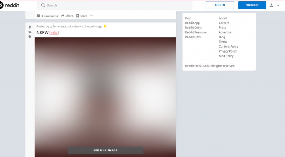NSFW: Sicher ist sicher