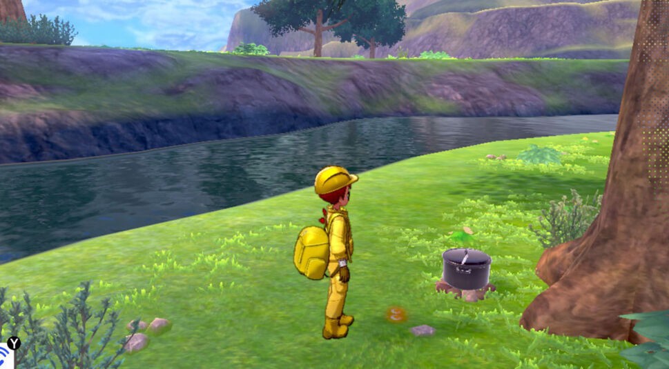 Screenshot aus "Pokémon Schild".