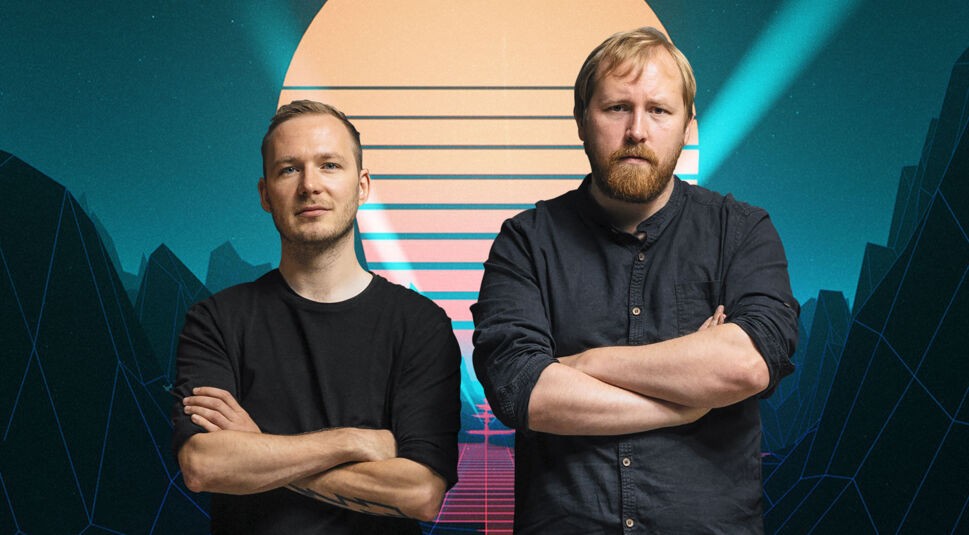 André Herrmann und Julius Fischer die Moderatoren des Podcasts „Team Totale Zerredung“