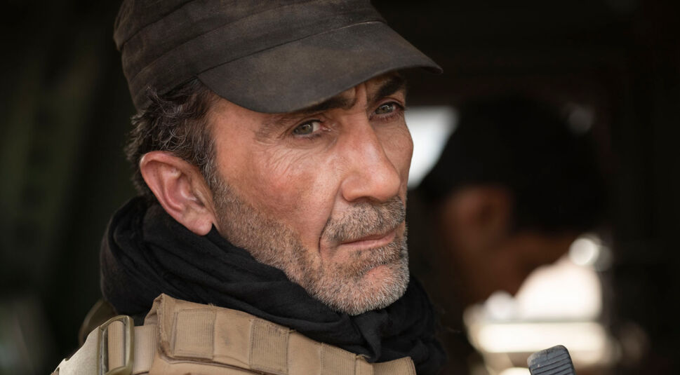 Suhail Dabbach in dem Netflix-Film "Mosul".