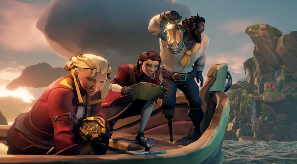 Piraten stechen in See in Sea of Thieves