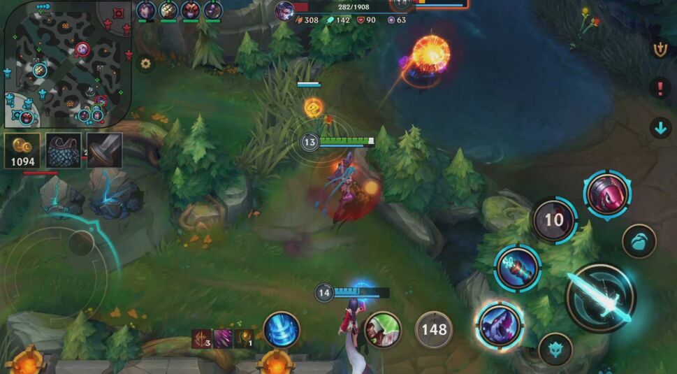 Screenshot aus League of Legends: Wild Rift