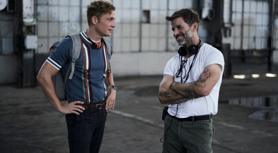 Matthias Schweighöfer am Set von Army of the Dead