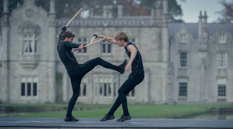 Riven und Sky kämpfen