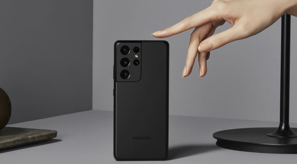 Galaxy S21 Ultra in Schwarz