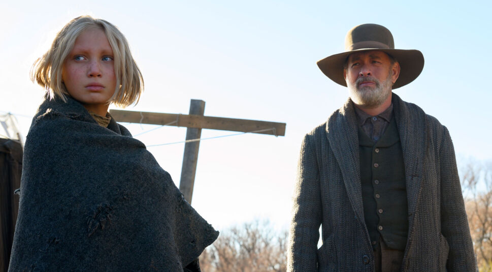 Tom Hanks und Helena Zengel in Neues aus der Welt