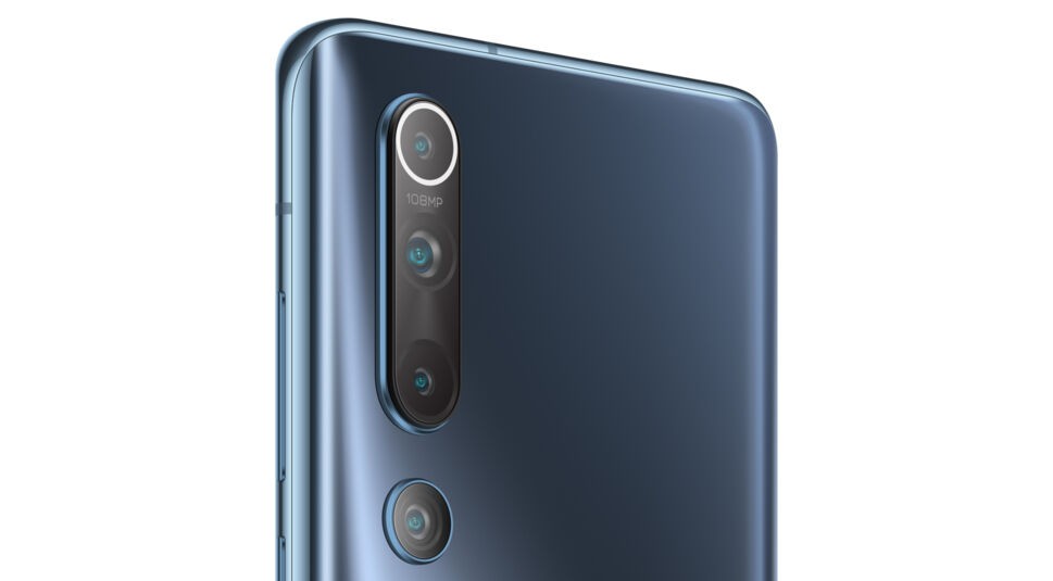 Kamera des Xiaomi Mi 10 auf der Rückseite