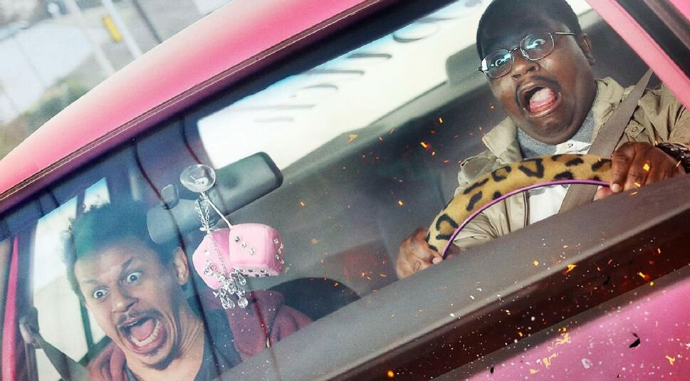 Eric André und Lil Rel Howery in Bad Trip