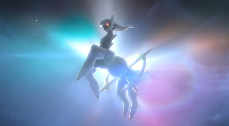 Arceus, Gott der Pokémon