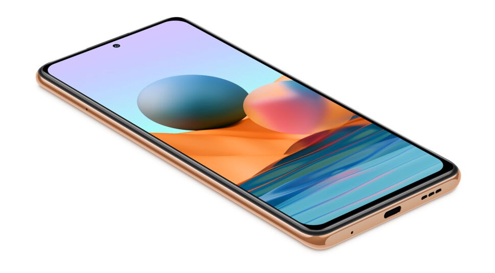 Xiaomi Redmi Note 10 Pro von vorne