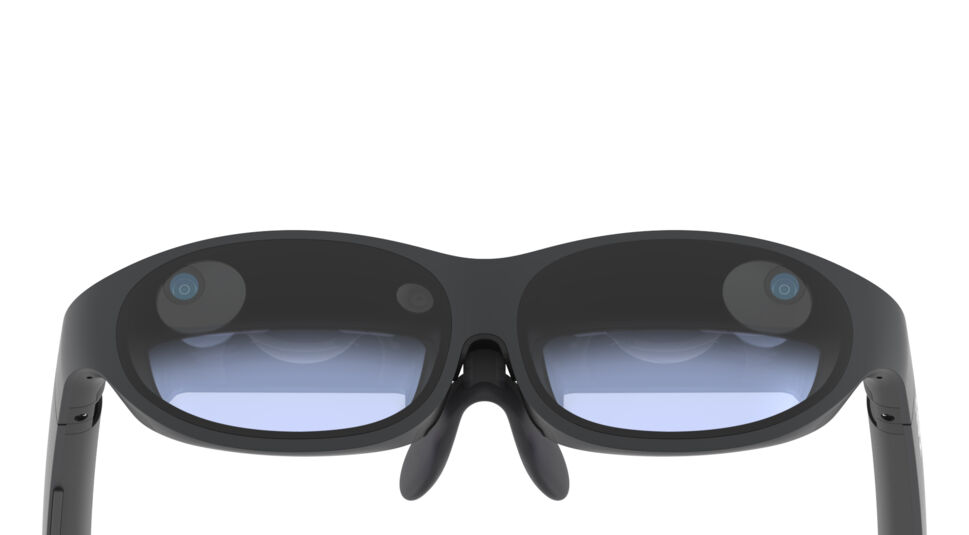 Die Mixed-Reality-Brille Nreal Light.