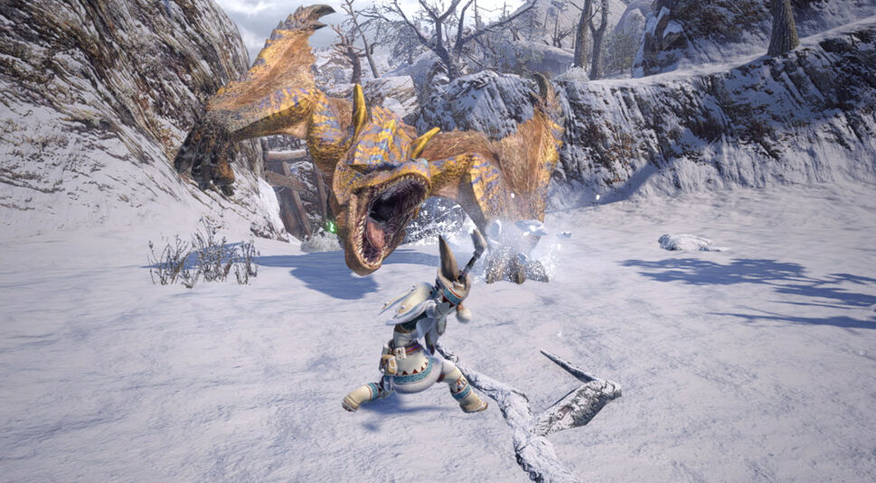 Tigrex in Monster Hunter Rise