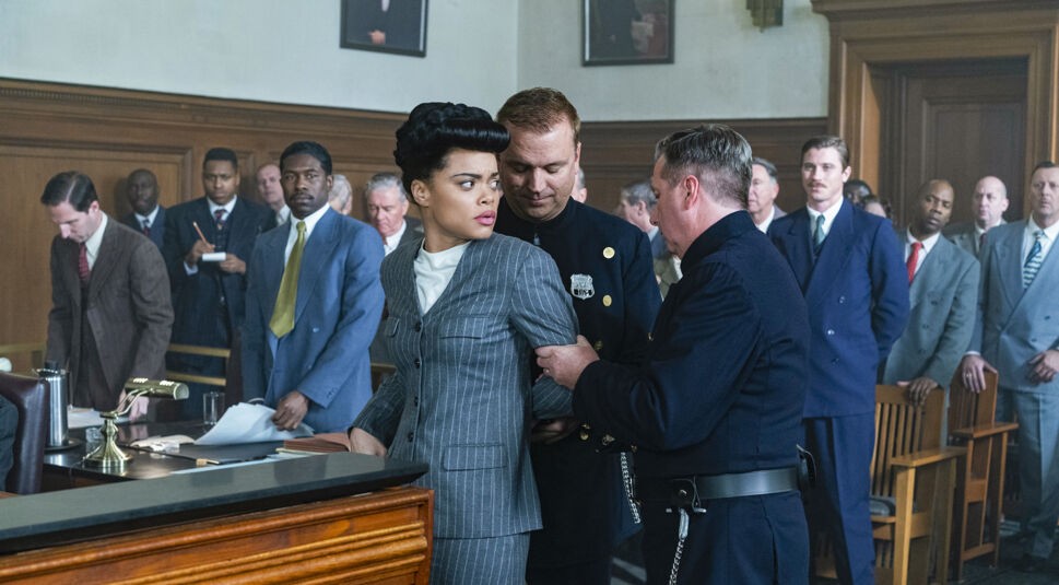 Billie Holiday (Andra Day) wird wegen des Besitzes von Drogen zu einer einjährigen Haftstrafe verurteilt.