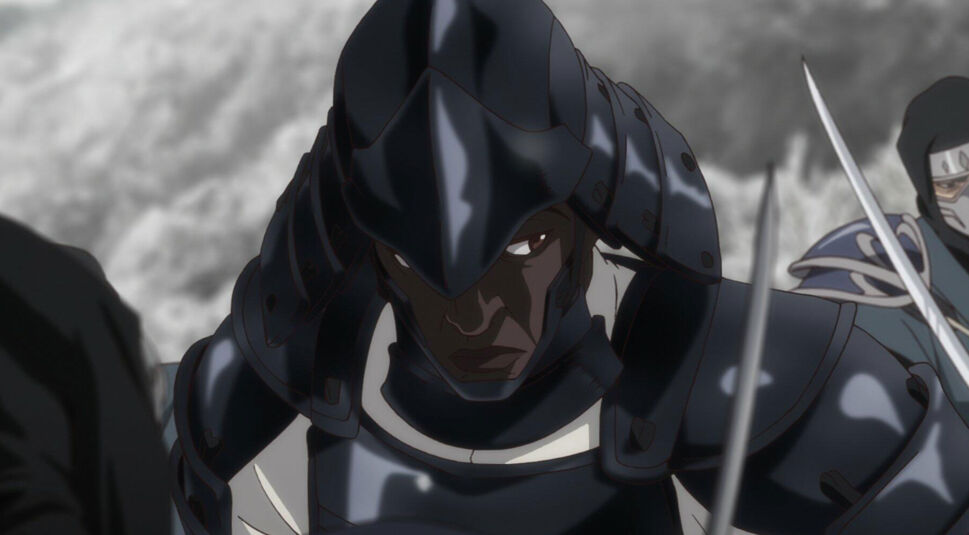 Szenenbild aus der Netflix-Anime-Serie Yasuke