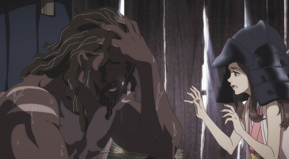 Szenenbild aus der Netflix-Anime-Serie Yasuke