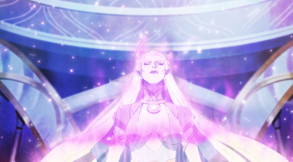 Die Mondgöttin Selemene aus Dota 2 in der Serie "DOTA: Dragon's Blood".