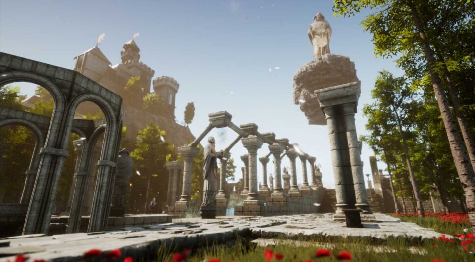 Ruinen im Videospiel Legion: The Eternal War