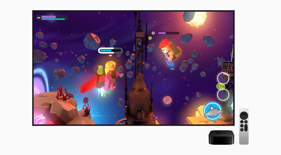  Spiele kannst Du mit der neuen Fernbedienung für Apple TV 4K leider nicht mehr per Bewegung steuern.