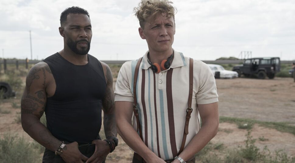 Omari Hardwick und Matthias Schweighöfer in "Army of the Dead".
