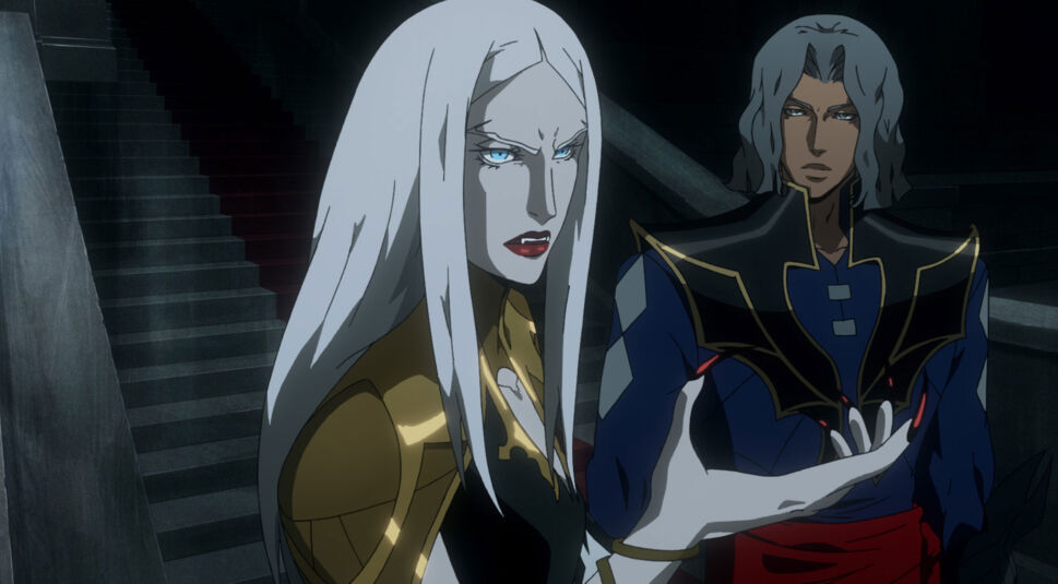Bild aus der Netflix-Serie Castlevania