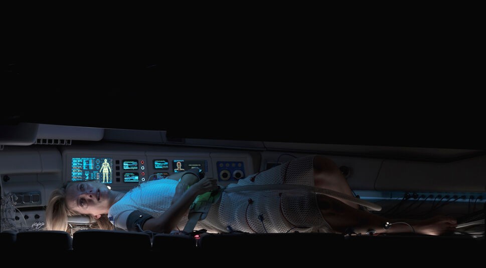 Szenenbild aus dem Netflix-Film Oxygen