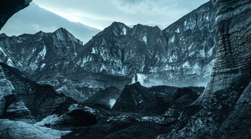 Gletscher in der Netflix-Serie Katla.