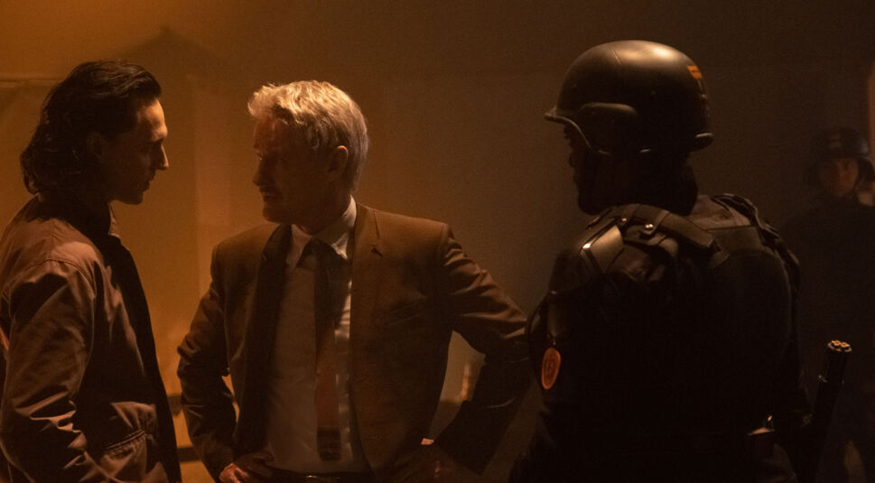 Tom Hiddleston und Owen Wilson in Loki