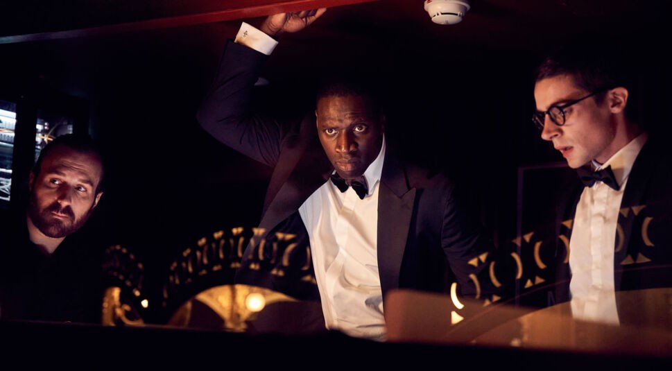 Antoine Gouy und Omar Sy in Lupin