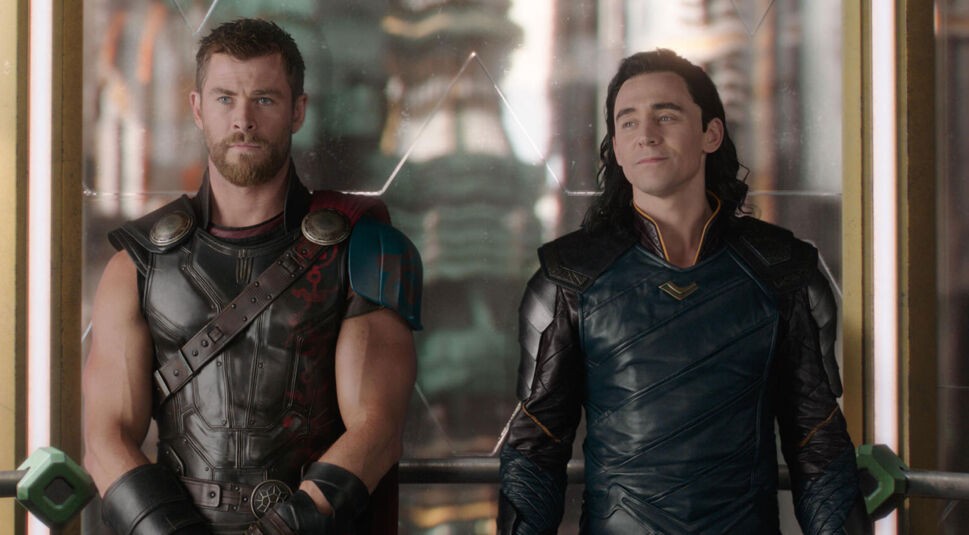 Chris Hemsworth und Tom Hiddleston in Thor 3